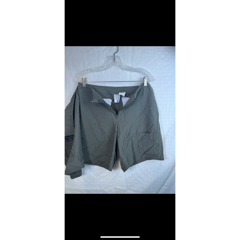 Columbia Skirt Skort Womens Size 8 Green Omni-Shield Lightweight Outdoors Hiking